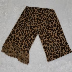 Sparkly Leopard Scarf